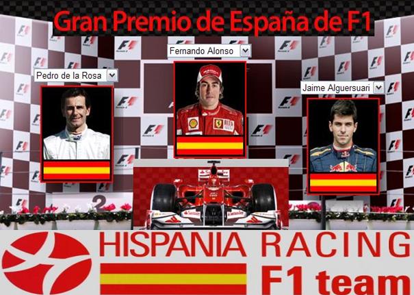Españoles f1