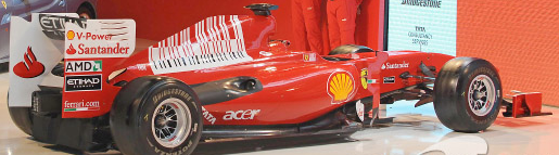 En las presentaciones ya se nota la competitividad Difusor-tapado-ferrari