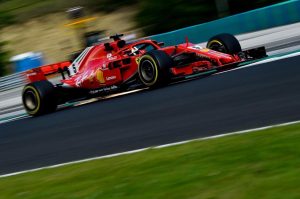 Sebastian Vettel en el Gran Premio de Hungría. EFE