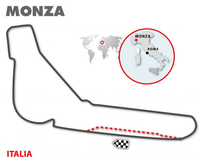 Previo de Fórmula 1 Gran Premio de Italia circuito de Monza