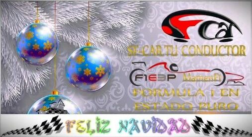 F1enestadopuro os desea !!Felices Fiestas!!