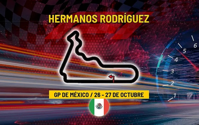 Horarios y retransmisiones para todo el fin de semana del Gran Premio de Fórmula 1 México / Previo
