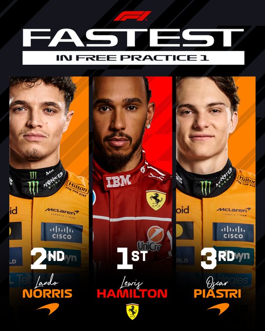 Hamilton se siente bien en casa / Crónica entrenamientos libres 1 GP Gran Bretaña circuito de Silverstone