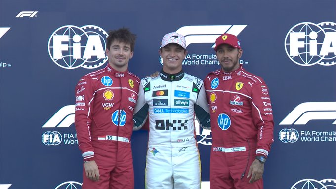 Ferrari resurge de las cenizas pero no puede con Lando Norris / Crónica clasificación Gran Premio de Fórmula 1 México
