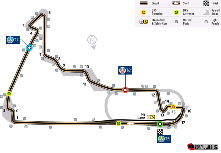 Previo de Fórmula 1 Gran Premio de México circuito Hermanos Rodríguez